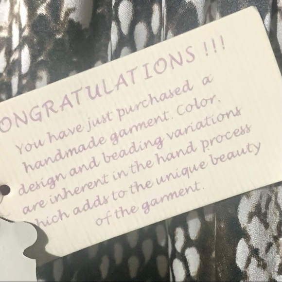 HALE BOB $260 SILK Snake Print $260 Dress - Picture 4 of 9